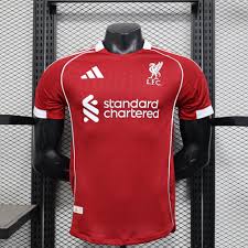 Camisa de local Liverpool 2025/2026